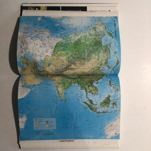 Atlas of the World by Rand McNally Maps Hardcover Book - Picture 7 of 11